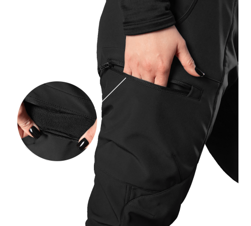 Штани Pani SoftShell Чорні (8486), XL Штани Pani SoftShell Чорні (8486), XL