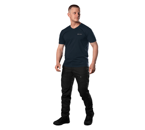 Футболка Totem V-neck Темно-синя (8282), XXL Футболка Totem V-neck Темно-синя (8282), XXL
