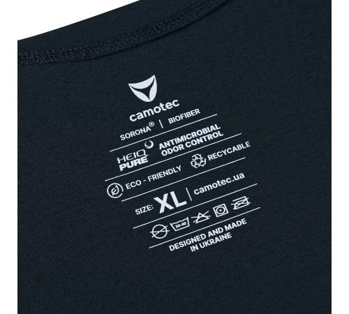 Футболка Totem V-neck Темно-синя (8282), XXL Футболка Totem V-neck Темно-синя (8282), XXL