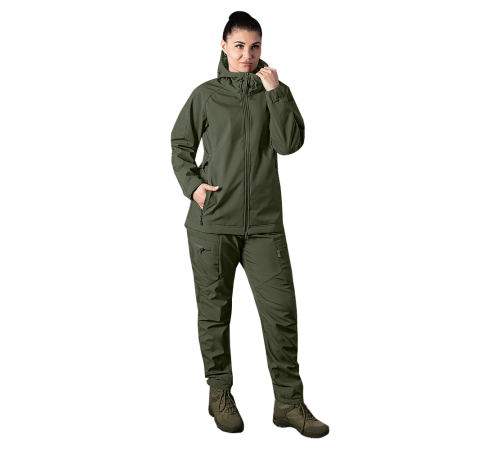 Комплект Pani SoftShell Олива (8555), S Комплект Pani SoftShell Олива (8555), S