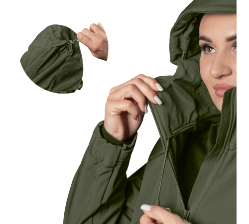 Комплект Pani SoftShell Олива (8555), S Комплект Pani SoftShell Олива (8555), S