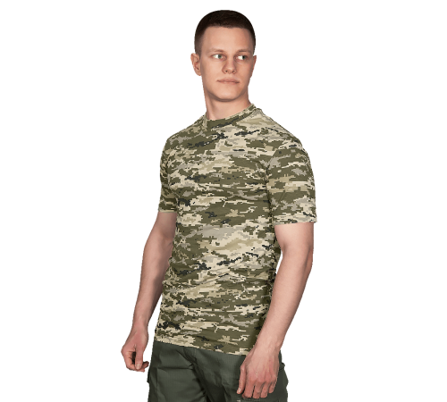 Футболка CM Bavovna Піксель (6674), XXL Футболка CM Bavovna Піксель (6674), XXL