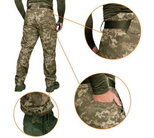 Комплект Phantom SoftShell 2.0 Піксель (8560), 2XL Комплект Phantom SoftShell 2.0 Піксель (8560), 2XL