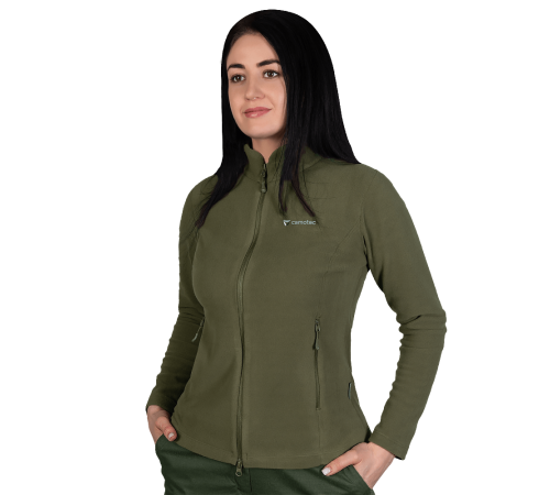 Флісова кофта Pani Meadow 200 Олива 7590, L Флісова кофта Pani Meadow 200 Олива 7590, L