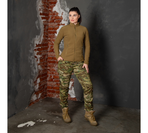 Флісова кофта Pani Meadow 100 Койот 8575, 2XL Флісова кофта Pani Meadow 100 Койот 8575, 2XL