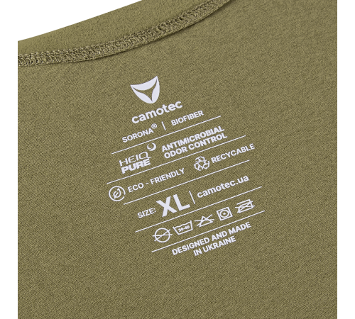 Футболка Pani Totem Logo V-neck Tan (8285), XS Футболка Pani Totem Logo V-neck Tan (8285), XS