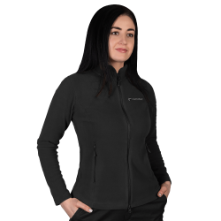 Флісова кофта Pani Meadow Logo Himatec 100 Чорна (7445), XS