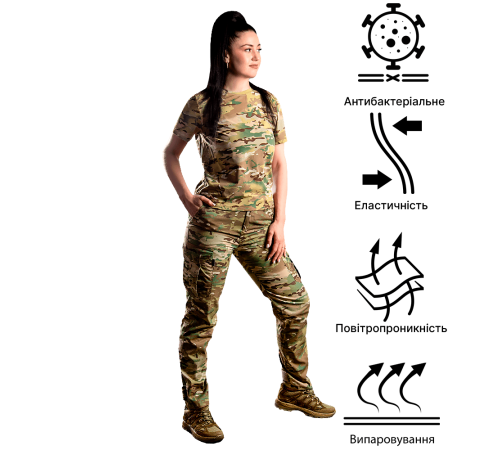 Футболка Pani Totem Multicam (8160), L Футболка Pani Totem Multicam (8160), L