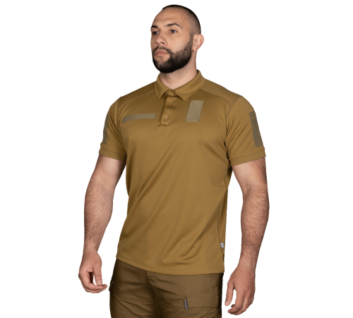 Поло CM Army ID CoolPass Antistatic Койот (5861), S Поло CM Army ID CoolPass Antistatic Койот (5861), S