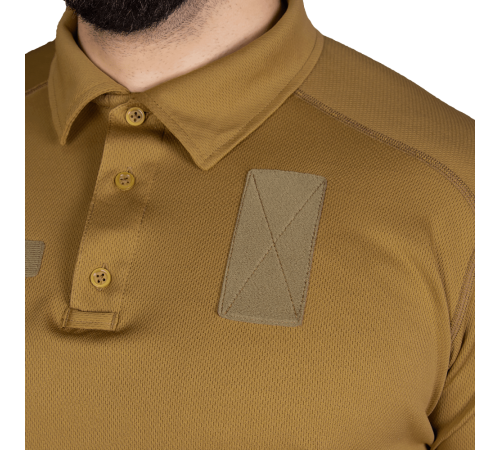 Поло CM Army ID CoolPass Antistatic Койот (5861), S Поло CM Army ID CoolPass Antistatic Койот (5861), S