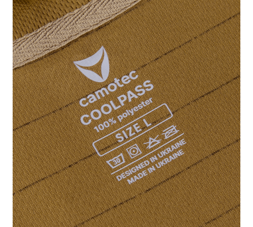 Поло CM Army ID CoolPass Antistatic Койот (5861), S Поло CM Army ID CoolPass Antistatic Койот (5861), S
