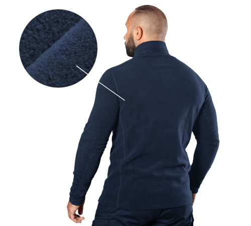 Флісова кофта Hawk Himatec Темно-синя (7288), XS Флісова кофта Hawk Himatec Темно-синя (7288), XS