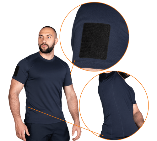 Футболка Patrol CoolPass Pique LT Темно-синя (8413), XL Футболка Patrol CoolPass Pique LT Темно-синя (8413), XL