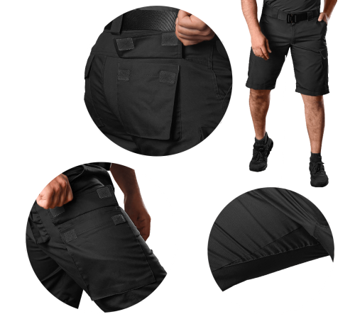 Шорти Ranger Twill Чорні (8130), S Шорти Ranger Twill Чорні (8130), S