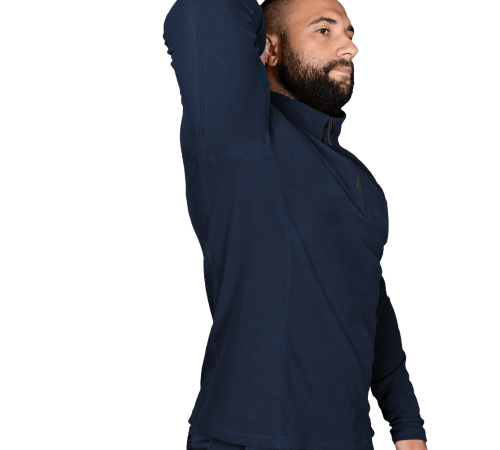 Флісова кофта Hawk Himatec Темно-синя (7288), XL Флісова кофта Hawk Himatec Темно-синя (7288), XL
