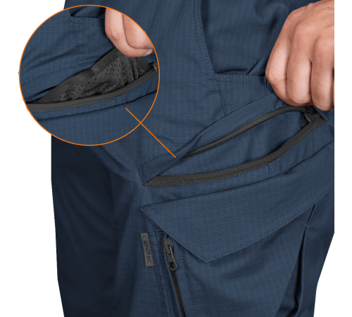 Штани Герць Rip-Stop Stretch Темно-сині (7941), XL Штани Герць Rip-Stop Stretch Темно-сині (7941), XL