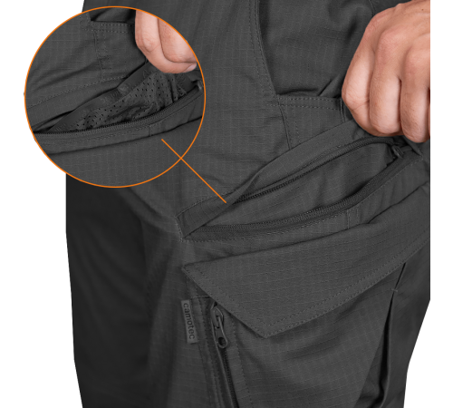 Штани Герць Rip-Stop Stretch Чорні (7940), XXL Штани Герць Rip-Stop Stretch Чорні (7940), XXL