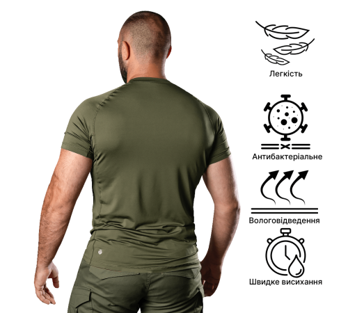 Футболка Thorax 2.0 CoolPass SJ Олива (7099), XL Футболка Thorax 2.0 CoolPass SJ Олива (7099), XL