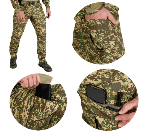 Штани Герць Rip-Stop Teflon Хижак НГУ (8070), XL Штани Герць Rip-Stop Teflon Хижак НГУ (8070), XL