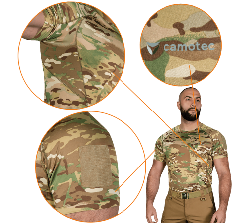 Футболка Thorax Patrol Multicam (7579), XXL Футболка Thorax Patrol Multicam (7579), XXL