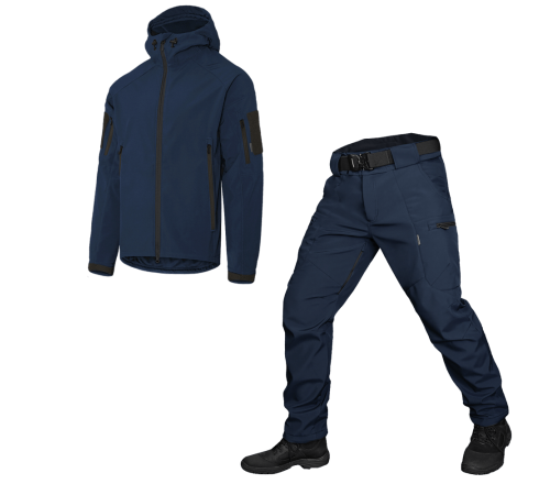 Костюм Stalker 2.0 SoftShell Темно-сині (7344), XXXL Костюм Stalker 2.0 SoftShell Темно-сині (7344), XXXL