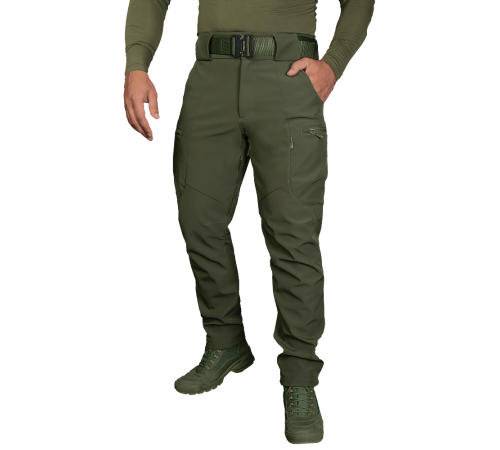 Штани SoftShell Vent Олива (7331), XXL