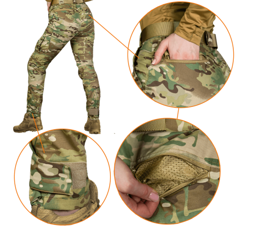 Штани Pani Patrol Pro Multicam (7950), XS Штани Pani Patrol Pro Multicam (7950), XS