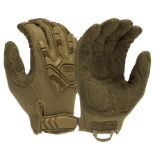 Рукавиці тактичні протиударні Venture Gear Tactical VGTG40 Heavy-Duty Impact Operator, пісочні, M