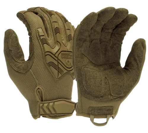 Рукавиці тактичні протиударні Venture Gear Tactical VGTG40 Heavy-Duty Impact Operator, пісочні, L