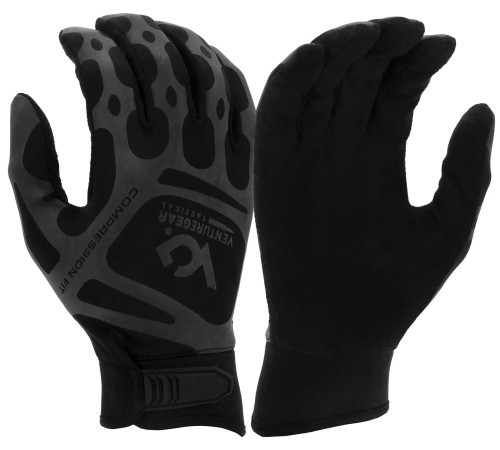 Рукавиці тактичні Venture Gear Tactical VGTG10 Compression Fit, чорні, S