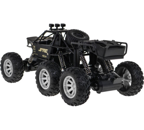 Металевий гусеничний автомобіль Rock Explorer 4x4 для дітей 8+ з дистанційним керуванням 1:18 Гума 6 коліс
