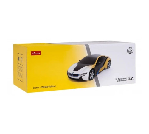Модель BMW i8 RASTAR 1:24 Змінний колір кузова + світлодіодні фари + 2,4 ГГц пульт дистанційного керування Модель BMW i8 RASTAR 1:24 Змінний колір кузова + світлодіодні фари + 2,4 ГГц пульт дистанційного керування