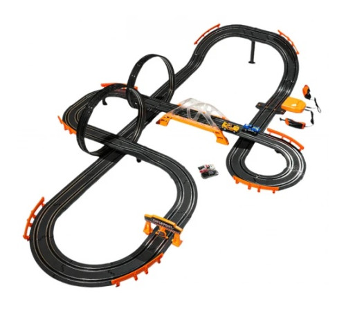 Гоночна траса TRACK MASTER з підсвічуванням + аксесуари Гоночна траса TRACK MASTER з підсвічуванням + аксесуари