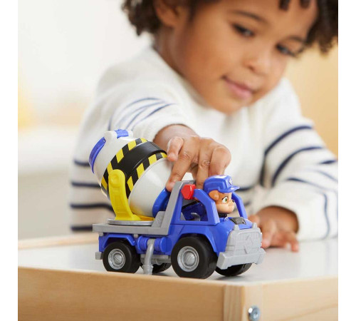 Машинка дитяча Spin Master Базовий будівельний автомобіль з фігуркою Мікса "Щенячий патруль"