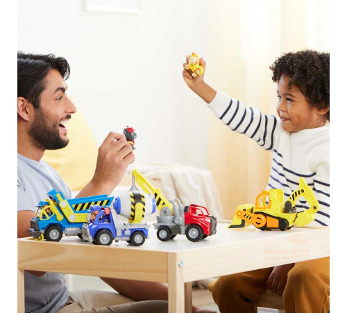 Машинка дитяча Spin Master Базовий будівельний автомобіль з фігуркою Мікса "Щенячий патруль"