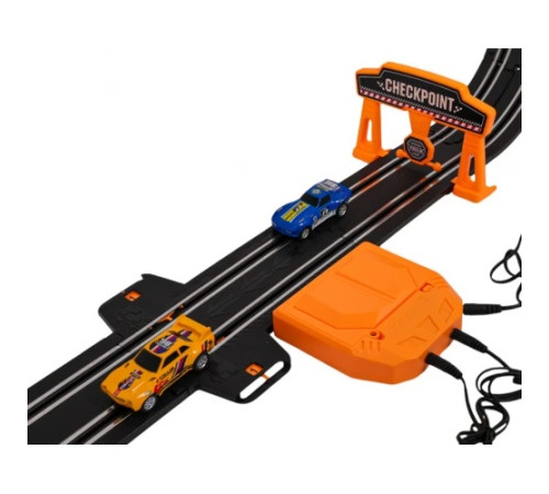 Гоночний трек TRACK MASTER з підсвічуванням + аксесуари 615см Гоночний трек TRACK MASTER з підсвічуванням + аксесуари 615см