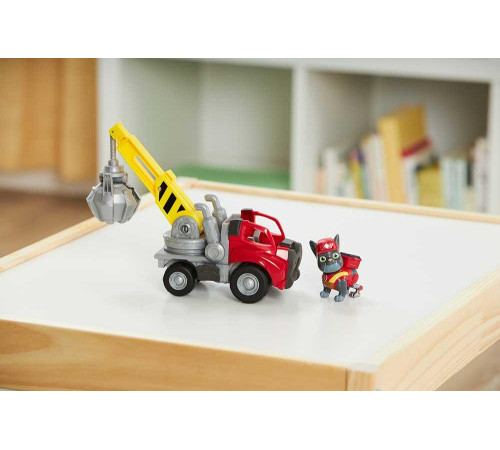 Машинка дитяча Spin Master Базовий будівельний автомобіль з фігуркою Заряда "Щенячий патруль"
