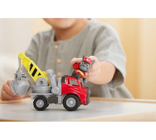 Машинка дитяча Spin Master Базовий будівельний автомобіль з фігуркою Заряда "Щенячий патруль"