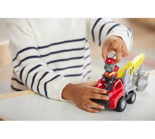 Машинка дитяча Spin Master Базовий будівельний автомобіль з фігуркою Заряда "Щенячий патруль"
