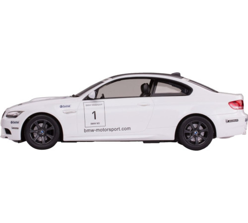 BMW M3 білий RASTAR модель 1:14 Автомобіль на дистанційному керуванні + пульт 2,4 ГГц BMW M3 білий RASTAR модель 1:14 Автомобіль на дистанційному керуванні + пульт 2,4 ГГц