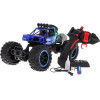 Гусенична машина з функцією диму на радіокеруванні, REAL ROCK синя
