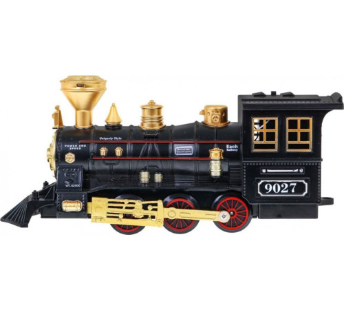 Великий потяг з функцією диму для дітей 5+ Складані колії + Потяг з вагонами