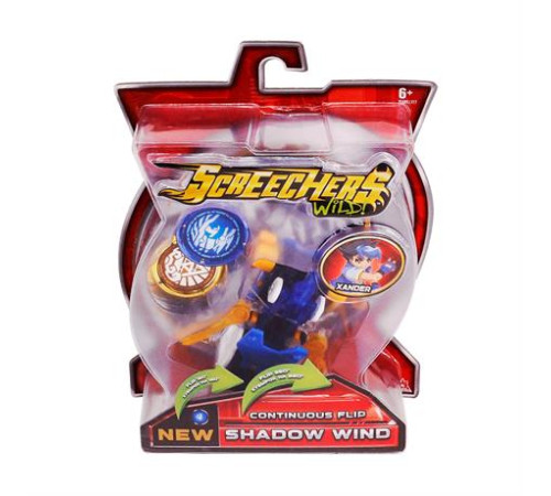 Машинка-трансформер Screechers Wild! S2 L1 Шедоу Вінд (EU684101)