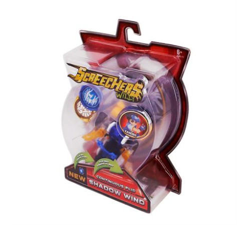 Машинка-трансформер Screechers Wild! S2 L1 Шедоу Вінд (EU684101)