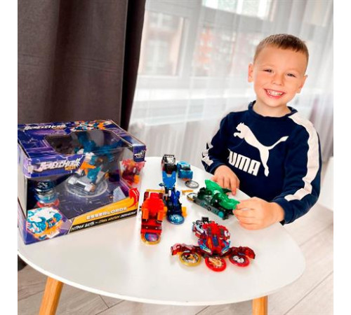 Машинка-трансформер Screechers Wild! S2 L1 Шедоу Вінд (EU684101)