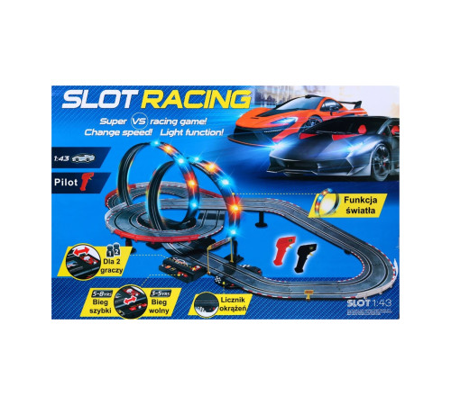 Дитяча гоночна траса 3-8 років 6-метрова