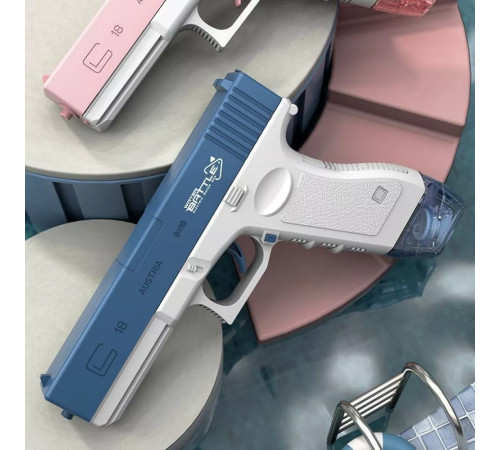Водяний пістолет Water Gun Glock blue