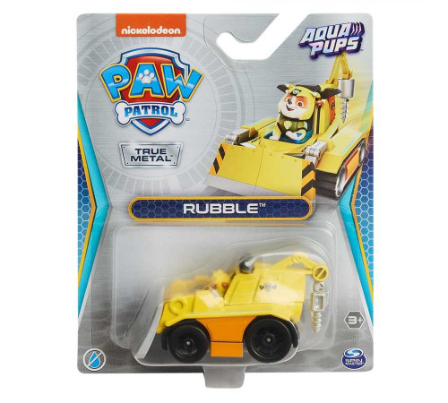 Машинка дитяча Spin Master Кремез Die Cast, серія Aqua Pups "Щенячий патруль"