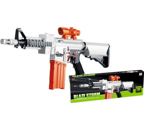 Гвинтівка Blaze Storm Bullet Rifle White Гвинтівка Blaze Storm Bullet Rifle White