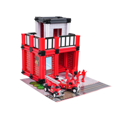 Дитячий набір Ramiz WF253-1A Пожежна станція + аксесуари